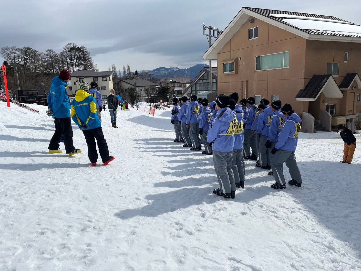 0131スキー実習1日目　開講式